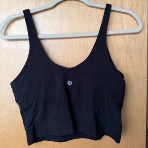 Black Lulu Align Tank